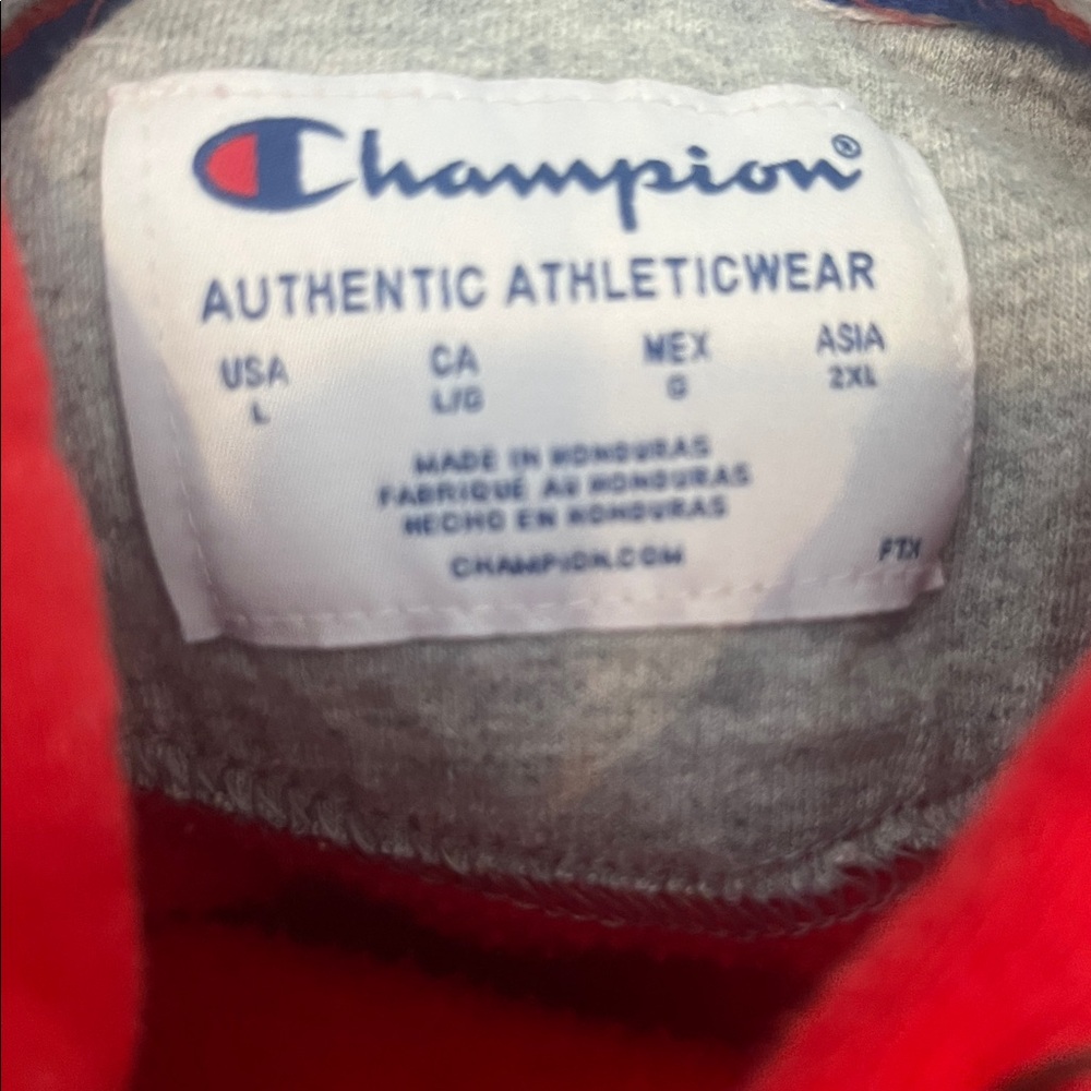 Flags of the World Champion‎ Hoodie Sweatshirt Red size large - Picture 6 of 12